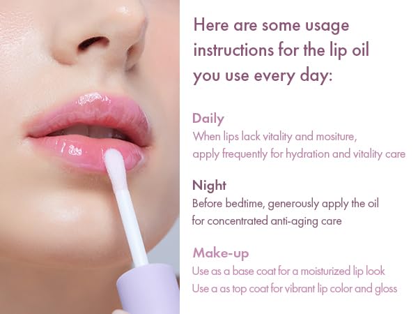leegeehaam Dr.Ceuracle Vegan Active Berry Lip Oilă…ŁAnti-Aging, Moisturizing, Revitalizing and Glowingă…ŁKorean Tinted Lip Glossă…ŁResveratrol from French Grape for Dry Lips, 0.15 Fl Oz