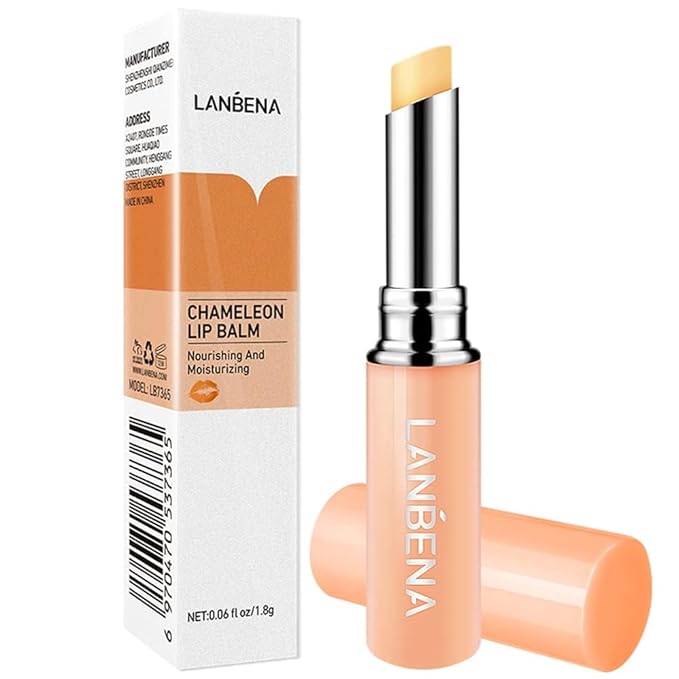 LANBENA Chameleon Lip Balm Nourishing Moisturizing Lip Care Daily Use Natural Extract Beauty Makeup Lipstick