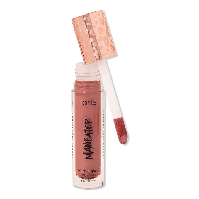 Tarte Maneater Blush And Glow Cheek Plump Full Size 8ML (Buffed Pink, 8mL)