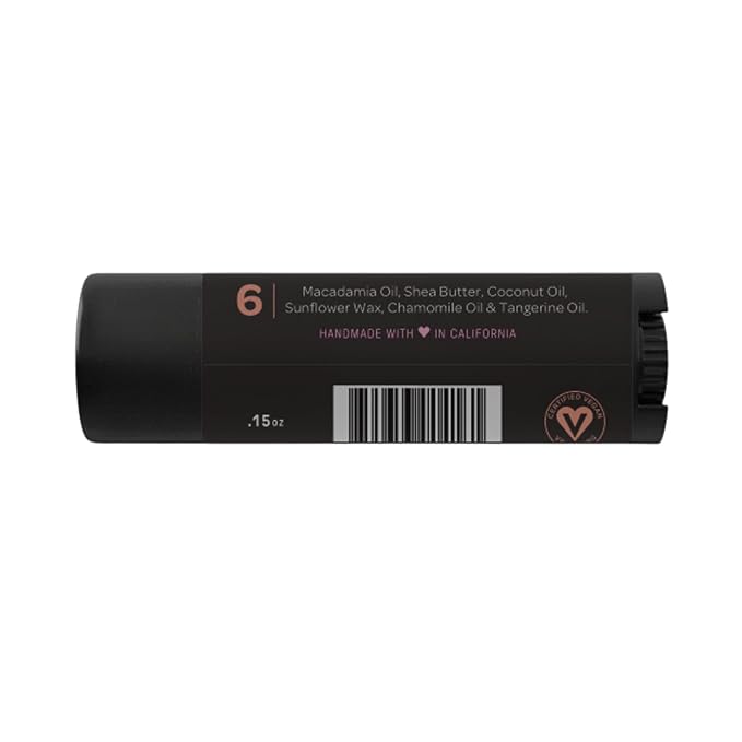 Natural Lip Butter Lip Balm - Blossom - Pure Enough to Eat - Made With Just 6 Vegan Ingredients - Moisturizing Lip Care for All Day Hydration (4-Pack)