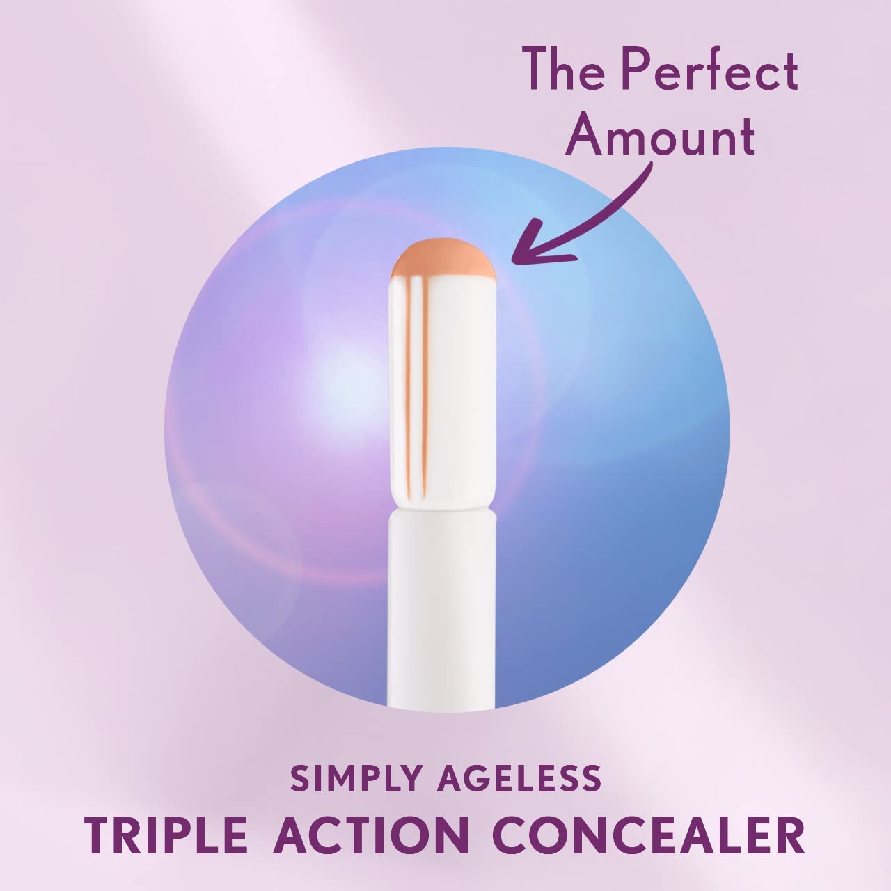 COVERGIRL Simply Ageless Triple Action Concealer, Golden Tan, Pack of 1