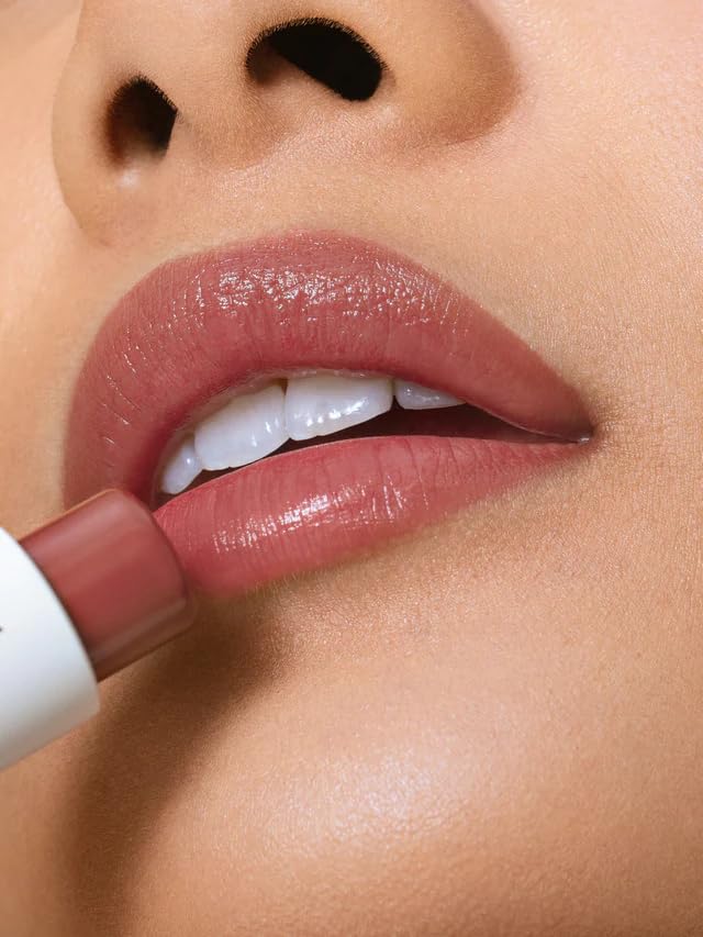 ILIA - Balmy Tint Hydrating Lip Balm | Non-Toxic, Cruelty-Free, Moisturizing + Sheer, Buildable Lip Color (Memoir, 0.15 oz | 4.4 g)