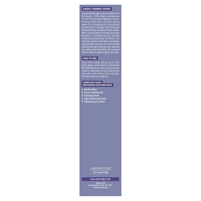 Rehydrate Organic Refreshing Eye Contour Cream - Soothing Hydration with Hyaluronic Acid For Dark Circles -For Sensitive Skin 0.5 Fl Oz