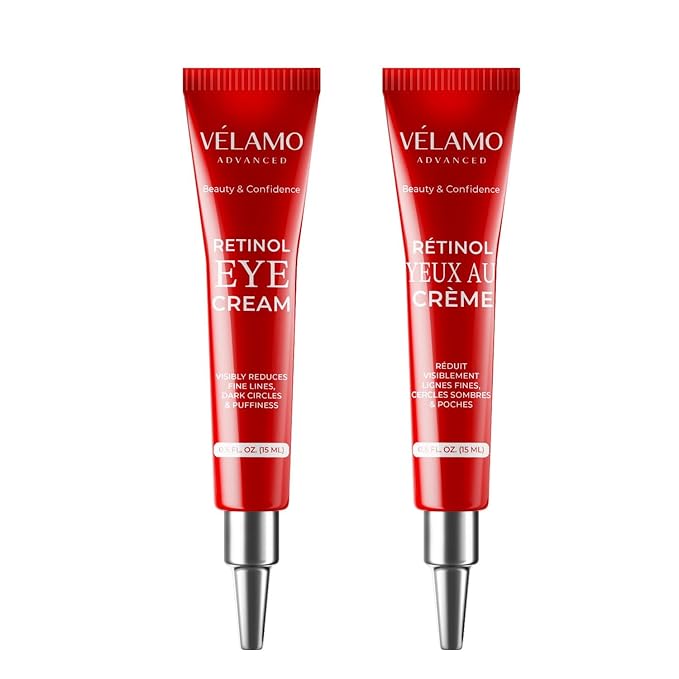 Rapid Reduction Retinol Eye Cream: Under Eye Cream Instantly Reduces Wrinkles Fine Lines Under Eye Bags Puffiness Dark Circles Crow's Feet - Rapid Face Lifting Tightening Firming 1 OZ/15g