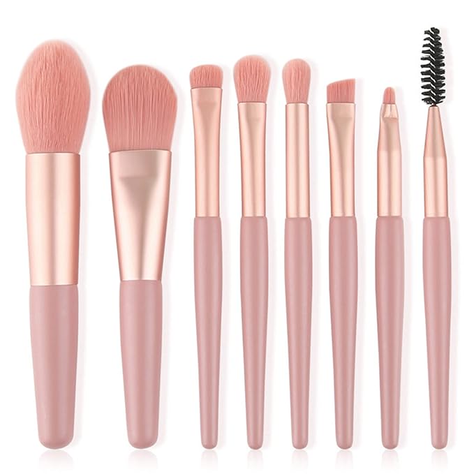 Makeup Kit For Women Full Kit, Naked Shimmer Eyeshadow Palette, Waterproof Black Eyeliner & Mascara, Makeup Tools Set, Lipstick, Premium Synthetic Foundation Powder for Medium to Dark Skin