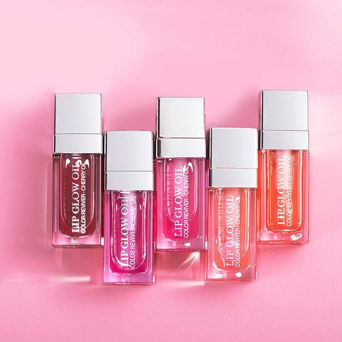 Lip Glow Oil, Care Of Lips Enjoy Lip Spa, Lip Color Oil, Hydrating Lip Balm, Lip Oil Gloss Tinted Hydrating Lip Care, Lip Lines Lip Crystal Jelly Moisturizing (004 Coral)