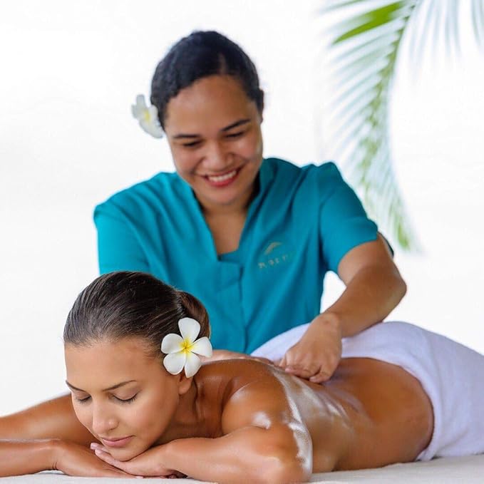 Pure Fiji Spa Gift for Women - Body Gift Box Include:Body Lotion 1Fl.Oz, Nourishing Exotic Oil 1 Fl.Oz, Body Butter 0.5oz & Sugar Rub 2oz, Scent Guava