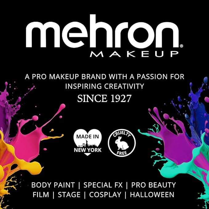 Mehron Makeup Premium Character Kits| Makeup Kits for Halloween & Cosplay| Made in the USA | Complete Makeup Kit | Includes all Makeup, Tools, & Instructions on How to Create the Look | (Werewolf)