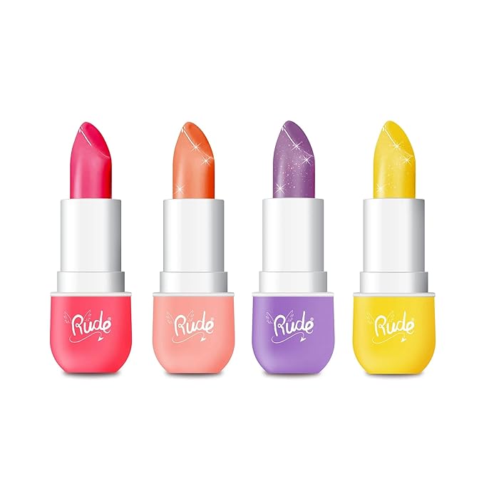 Manga Collection Lip Balm - Grape Kiss by Rude Cosmetics for Women - 0.123 oz Lip Balm
