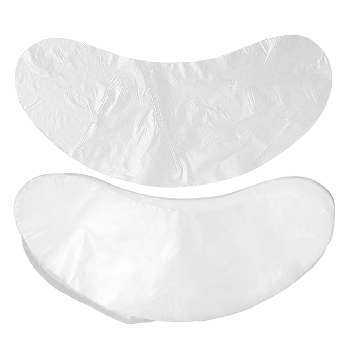 100pcs Under Eye Patches, Disposable DIY Eye Paper, Disposable Eye Skin Care Pads Promote Absorption Water Locking Beauty Salon Eye Sheet for Moisturizing Beauty Makeup Tools