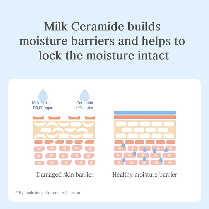 NACIFIC Uyu Cream Moisturizing Set Toner 150ml 5.07fl.oz, Ampoule 50ml 1.69fl.oz, Cream 50ml 1.69fl.oz, Milk Jeju Island, 100 housr lasting, Deep Moisture