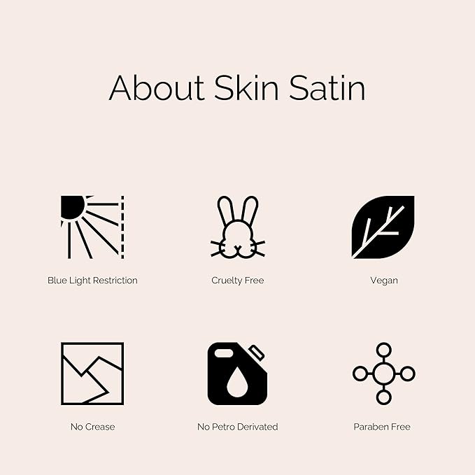 OFIR Skin Satin Medium Coverage Foundation | Vegan | Blue Light Protection | Non-Creasing | 1 FL OZ | (Barley - Light Cool)