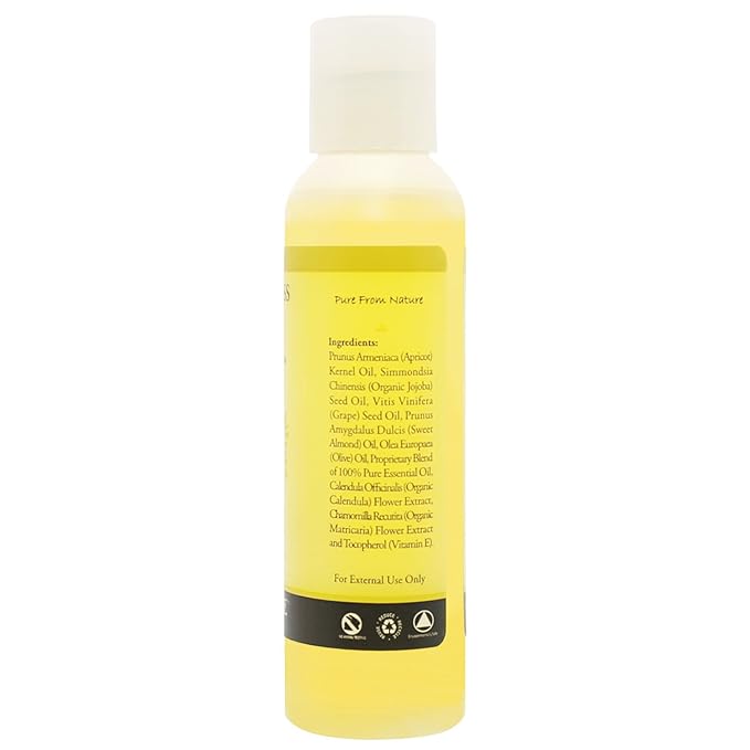 Plantlife Lemongrass Body Oil - Moisturizing Natural Body Oil for All Skin Types - Nourishing Dry Skin and Making It Feel Soft and Silky for Women & Men - Bath, Body & Massage Oil - 4oz