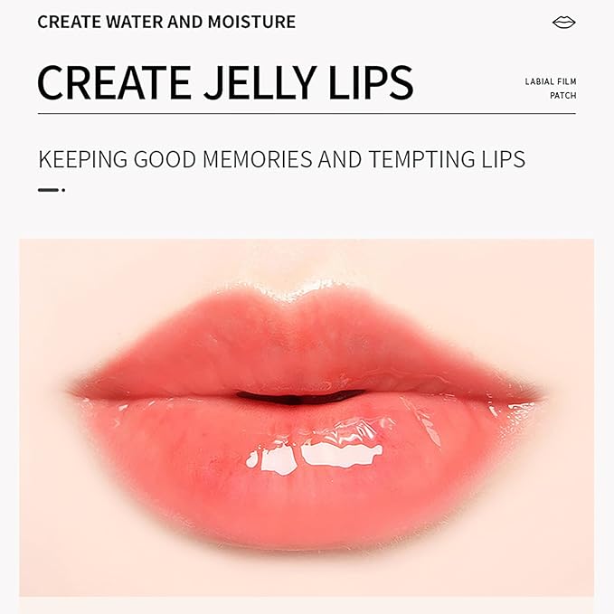 30 PCS Moisturizing Lip Mask .Crystal Lip Care Gel Pads Mask for Moisturizing & Reducing wrinkle, Let Your Lip Smoothing,Exquisite.Remove Dead Skin Moisture Essence