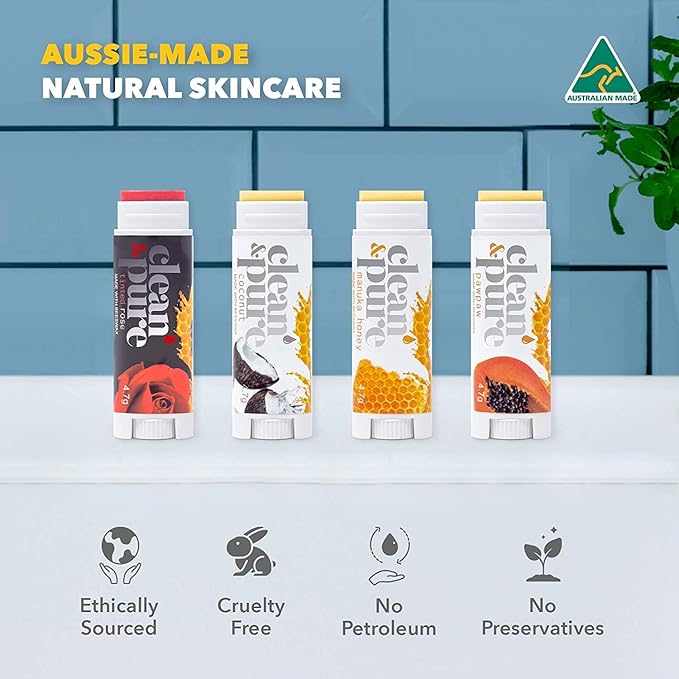 Lip Balm 2-Pack (Hemp & Lemongrass)