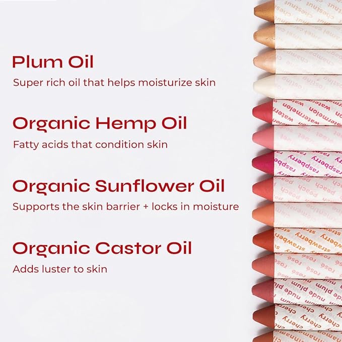 Axiology Multi Stick Crayons For Eyes, Lips, Cheeks Balmies Trio Gift Set - Creamy Buildable Lightweight Moisturizing Blush Face Sticks Contour & Highlighter All Day Wear Face Makeup (Golden Hour)