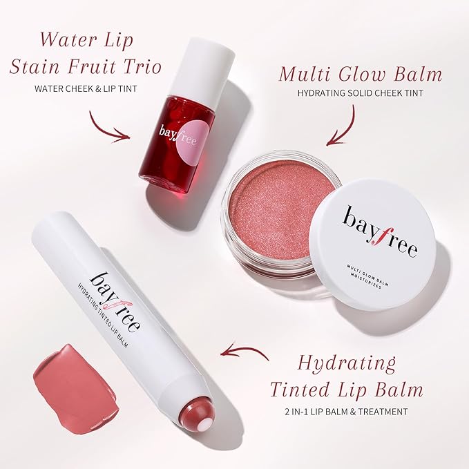 Tinted Lip Balm Plumper, Glossy, Pump Lips, Lightweight, Moisturize & Tint with Jojoba Seed Oil, Vegan Lip Balm Lip Care Present, Tang Peony