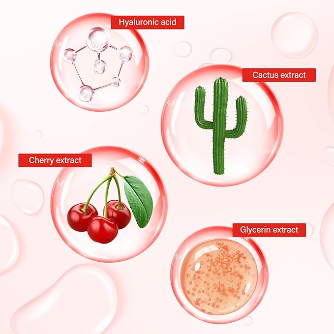 20pcs Pink Lip Masks Sheet,Moisturizing Crystal Collagen Gel Anti-Aging Lip Patches,Reduces Lip Lines Plump Dry Lips Lip Care with Box