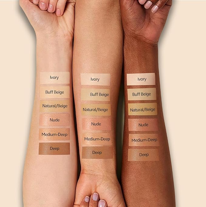 Mushroom Head Air Cushion CC Cream - Oil Control & Moisturizing Concealer Makeup Base, Brighten Long - Lasting Even Color Correcting Concealer Full Coverage for All Skin Types (Nude)