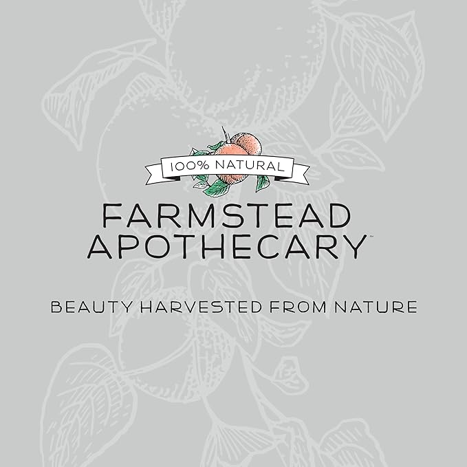 Farmstead Apothecary Lip Balm Gift Set with Pouch - Reusable Pouch Includes 4 -.2 oz Lip Balms - Boysenberry Vanilla, Fig & Honey, Pear & Almond , Apricot ,1 each. 100 % Natural, 99% Organic