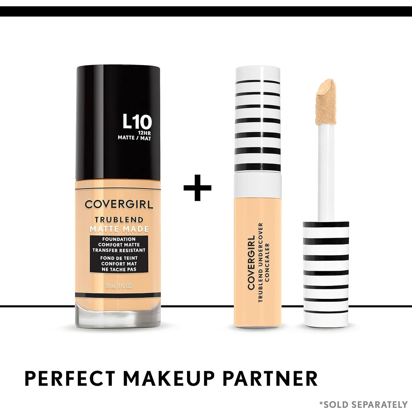COVERGIRL TruBlend Undercover Concealer, Golden Natural, 0.33 Fl Oz, pack of 1