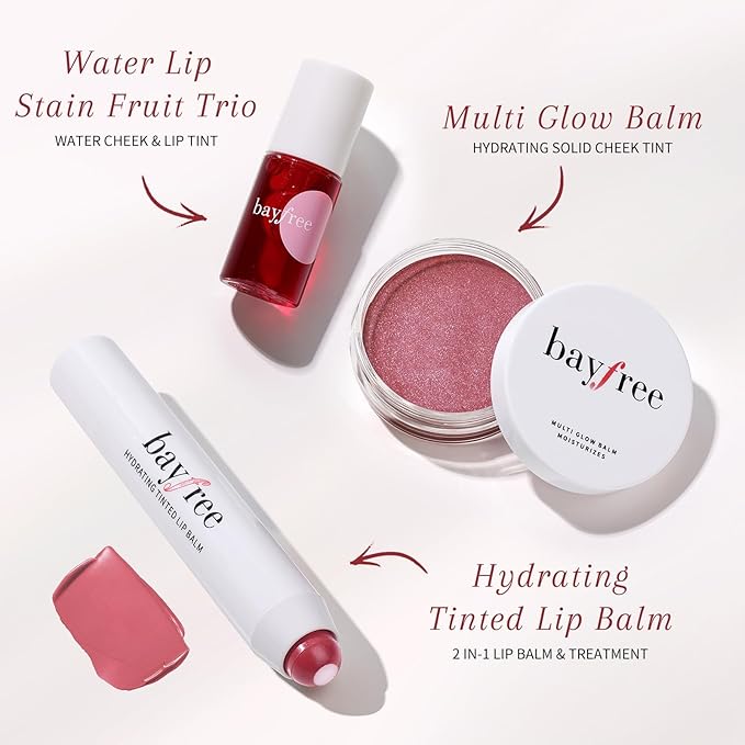 Tinted Lip Balm Plumper, Glossy, Pump Lips, Lightweight, Moisturize & Tint with Jojoba Seed Oil, Vegan Lip Balm Lip Care Present, Shimmer Orchid