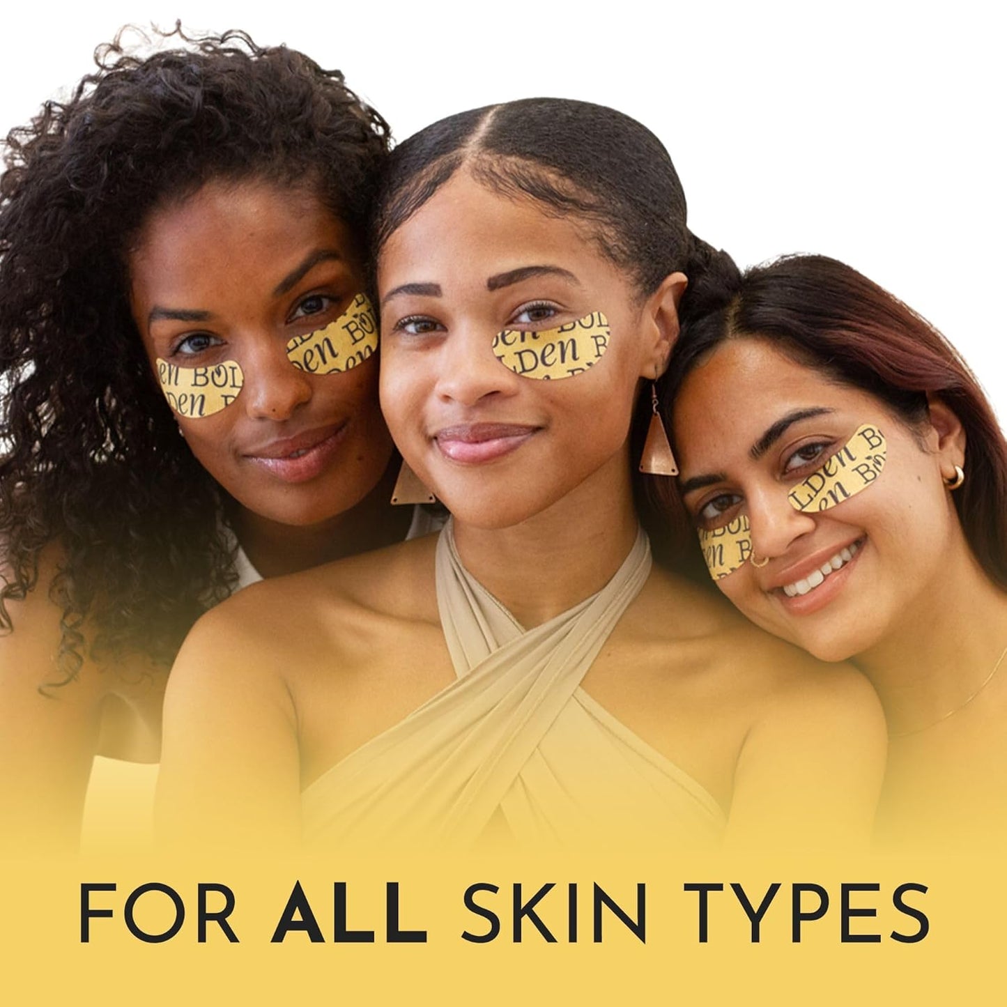 BOLDEN Awake Under Eye Patch |Eye Mask For Dark Circles, Puffiness & Discoloration | Brightening Eye Pads With Niacinamide, Alpha Arbutin, Tranexamic Acid & Vitamin C |10 Pairs