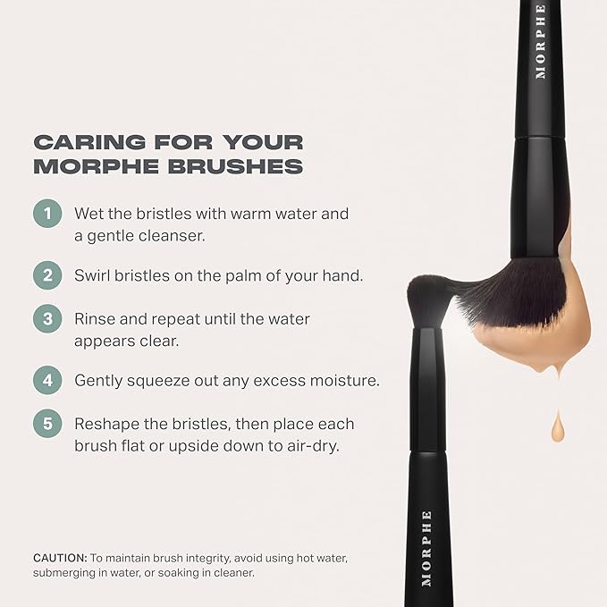 Morphe MUA Life Makeup Brushes - 20 Piece Makeup Brush Set of Eye and Face Brushes - Made with Synthetic Bristles and Includes Carrying Case (20 Count)