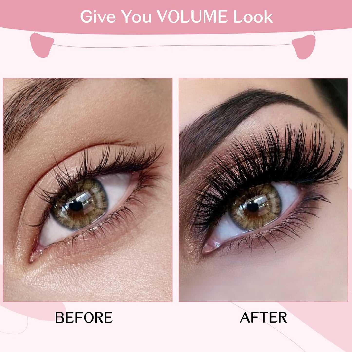 72 Pcs Individual Cluster Lashes 3D Effect DIY Lash Extension 8-16mm Eyelash Clusters Volume Wispy Lashes Super Thin Band Reusable Soft & Comfortable(Adore-3D,C-8-16mix)