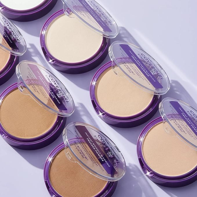 Covergirl Simply Ageless Instant Wrinkle Blurring Pressed Powder, Translucent, 0.39 Oz.