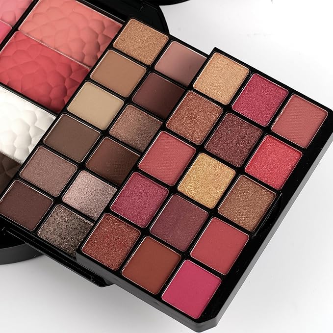 64 Colors cosmetic Kit Makeup Kit For Teens Make up Kits For Girls Makeup Palette Eyeshadow Makeup Mirror For Women Gift