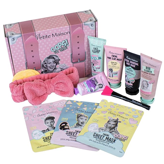 Gift Box for Women, Self Care Gifts for Women, Unique Gifts for Mom, Sister, Aunt, Grandma, Best Friends, Birthday Gifts for Women, Gift Basket, Spa Beauty Skincare Sets, Mother’s Day Gifts