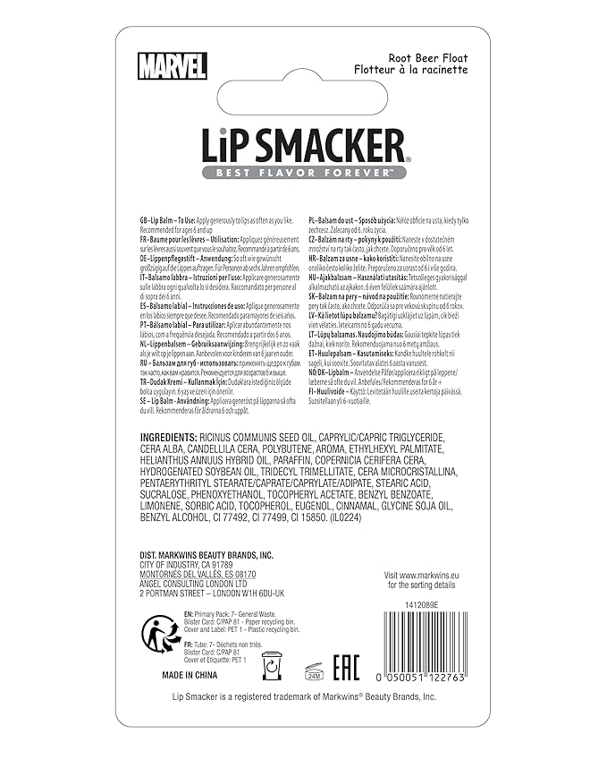 Lip Smacker Marvel, Guardians of the Galaxy, lippy pal, lip balm for kids - Groot