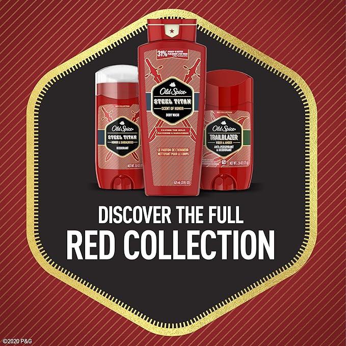 Old Spice Men's Body Wash Swagger Scent, 24/7 Shower Freshness, 16 Fl Oz (Pack of 4)