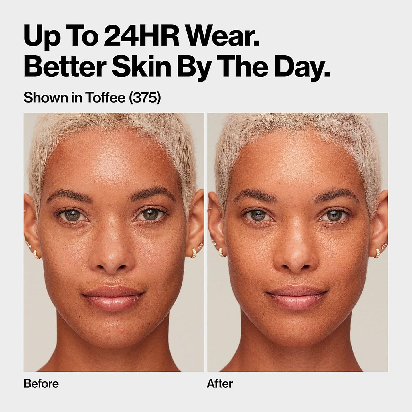 Revlon Liquid Foundation, ColorStay Face Makeup for Normal and Dry Skin, SPF 20, Longwear Medium-Full Coverage with Matte Finish, Oil Free, 400 Caramel, 1.0 Oz