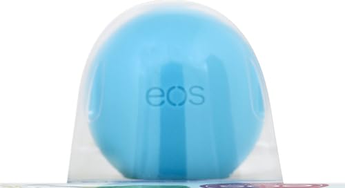 eos 100% Natural Lip Balm- Vanilla Mint, All-Day Moisture, Made for Sensitive Skin, Lip Care Products, 0.25 oz (Pack of 2)