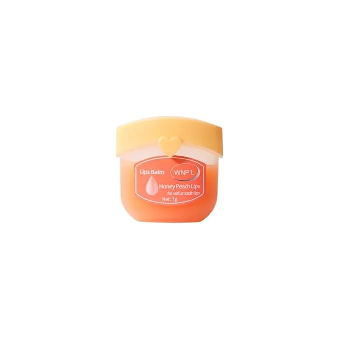 Moisturizing Lip Balm - Honey Peach Lips, 1 Count (Pack of 1)