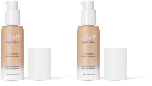 JOAH Primedation Liquid Foundation - Light Tan Warm (Pack of 2)