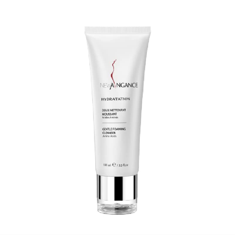 Gentle Foaming Cleanser Daily Face Wash for Unisex Amino Acids Sensitivity-free Perfectly Clean Suitable for All Skin Types, 3.5 Fl Oz