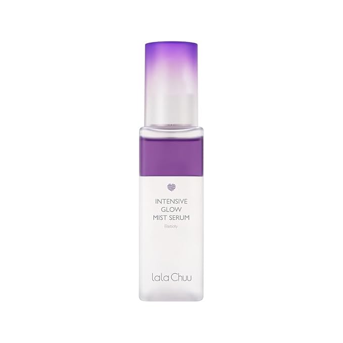 LALACHUU Glow Mist Serum – Hydrating & Soothing Face Mist Artemisia, Centella Asiatica, Evening Primrose, Korean Skin Care, Made in Korea, for Sensitive Skin (Intensive, 3.38 oz)