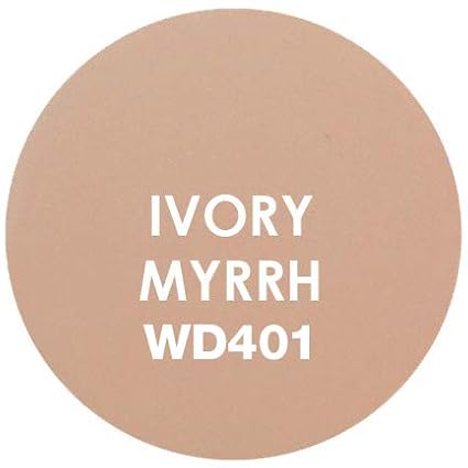 Palladio Dual Wet and Dry Foundation Refill Pan with Sponge, Squalane Infused, Apply Wet for Maximum Coverage or Dry for Light Finishing and Touchup, Minimize Fine Lines, All day Wear (IVORY MYRRH)
