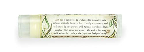 Lappy Lips and Just Bee Organic 100% Natural Lip Balm for Adults and Kids (Family Pack) Organic Essential Oil - for Dry Chapped Lips to Restore and Heal