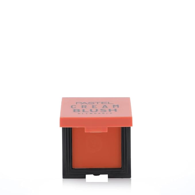 Pastel Cream Blush 44 |Light Peach | Fresh | Healthy & Natural Look | Ligh Weighted Formula | Sebum Control Richly Pigmented | Easily Blendable | Long Lasting | Semi Matte | 0.18 oz.