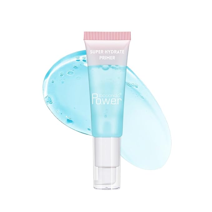 Super Hydrate Primer - Translucent Gel Formula for Long-lasting Makeup | Works on All Skin Types and Tones, Perfect Pre-makeup Primer (02 +4% Niacinamide)