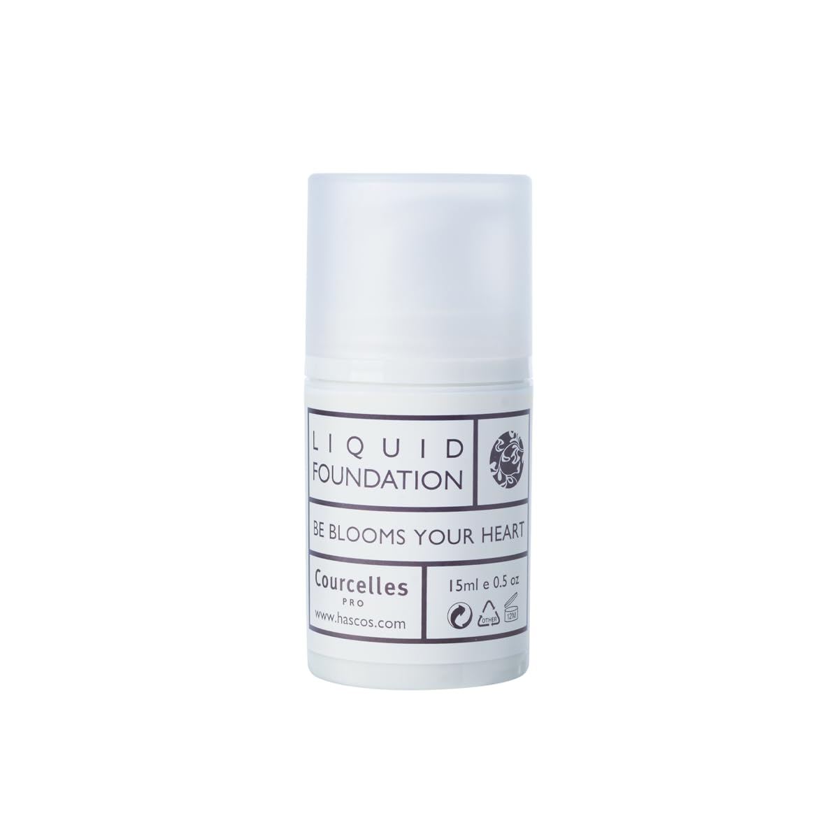[Courcelles] Liquid Foundation 15ml (0.507oz) [K-Beauty] Made in Korea (NO.150-Light Peach)