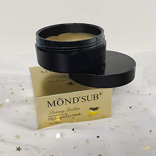 Collagen-Enriched Eye Mask Eye Gel Patches - 30 pairs with 24k Gold (Pack of (15pairs))