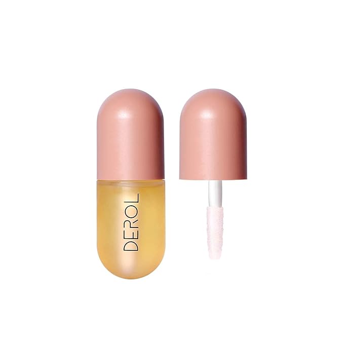 Natural Hydrating Lip Plumper - Lip Serum For Fullness, Lip Care, Lip Plumping Balm, 5.5ml, Ginger Essence Lip Enhancer, Moisturizing Lip Plumper 1Pcs…