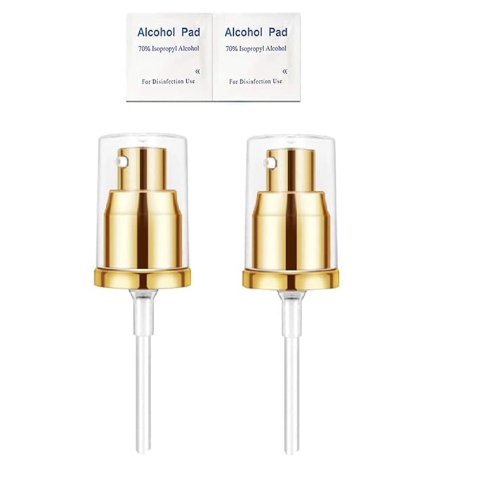 2Pack Foundation Pump for Estee Lauder Double Wear Foundation(Gold, Upgrade)