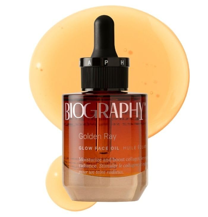 Face Oil Glow Beauty Treatment, 30ml. Anti-Aging Jojoba, Collagen Boosting Vitamin E, Hydrating Rosehip. All Skin Types. Organic Vegan Facial Oil for Women Rejuvinating Skincare & Face Moisturizer
