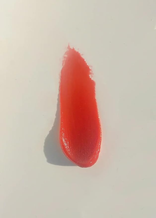 MARA - Natural Sea Silk Lip Balm With Algae + Moringa | Non-Toxic, Plant-Based Skin Care, Hypoallergenic | Moisturize, Plump + Soothe Dry, Chapped Lips (Coral, 0.5 oz | 15 ml)